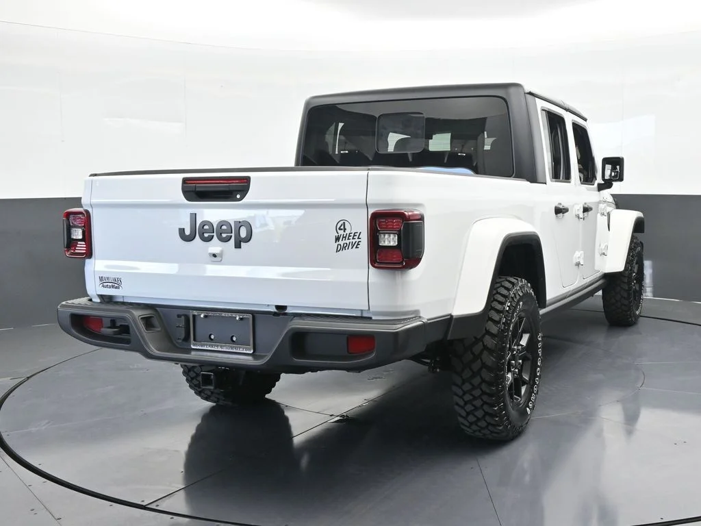 Used 2024 Bright White Clearcoat Jeep Willys image 5