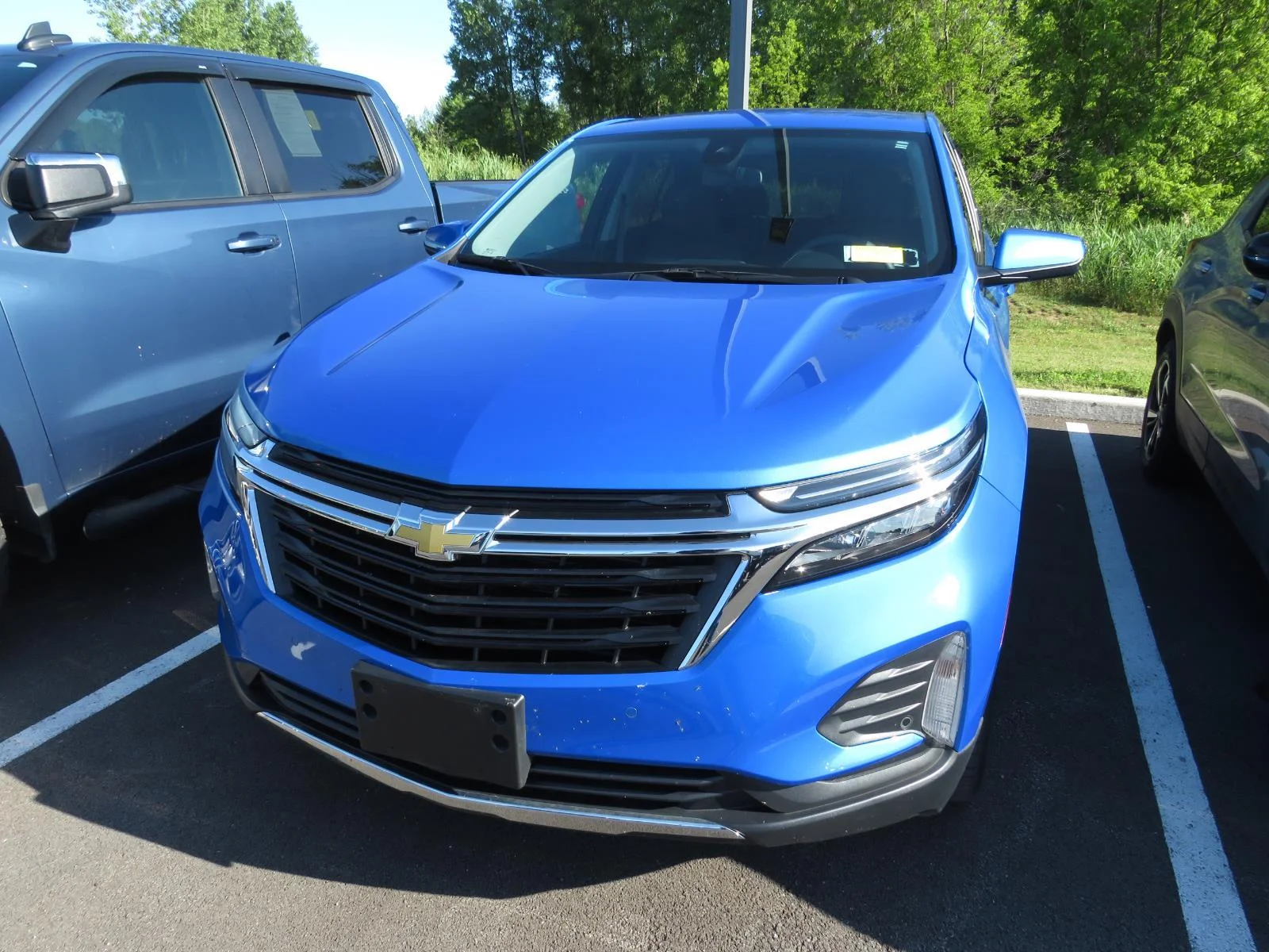 Used 2024 Riptide Blue Metallic Chevrolet LT image 7