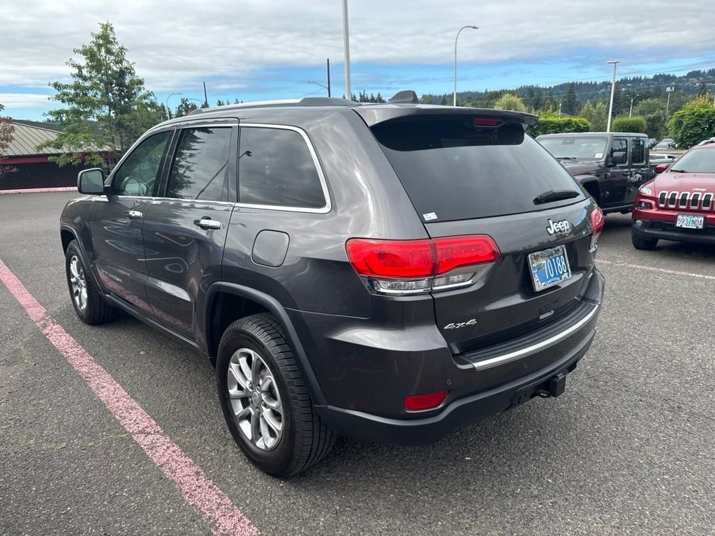 Used 2016 Gray Jeep Limited image 8