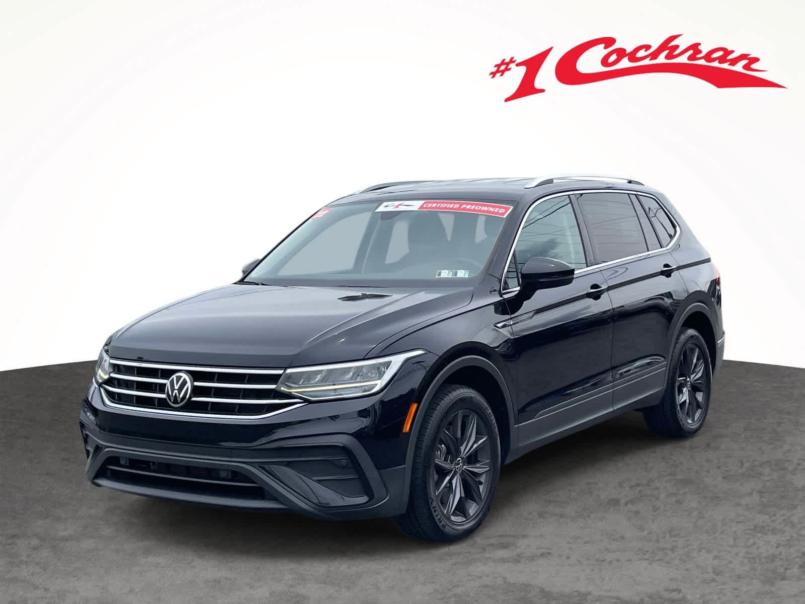 Used 2022 Deep Black Pearl Volkswagen SE image 11