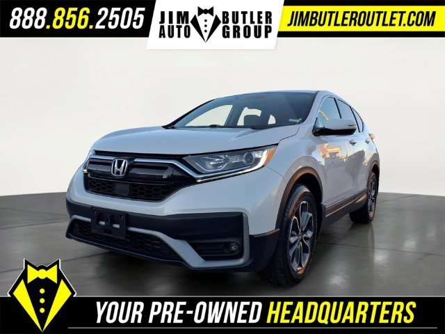 Used 2020 White Honda AWD EX image 1