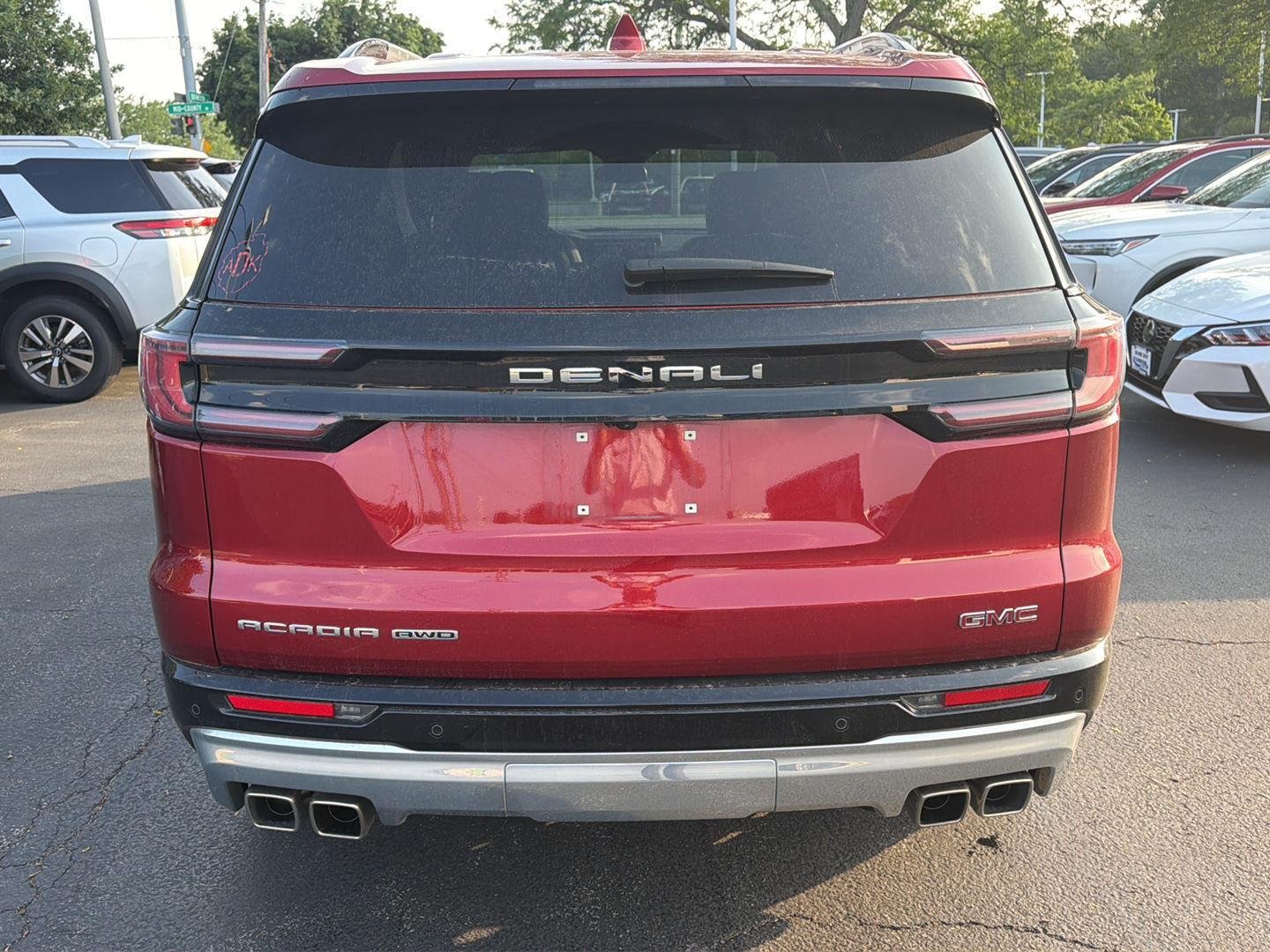 Used 2024 Volcanic Red Tintcoat GMC AWD Denali image 5