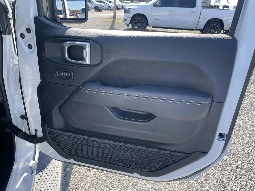 Used 2021 White Jeep Unlimited Sahara 4xe image 29