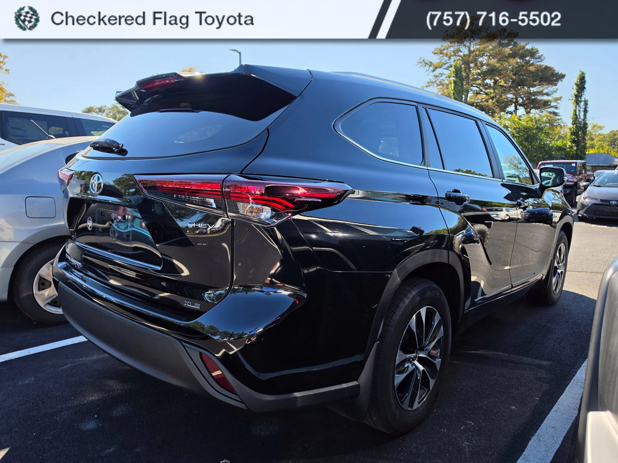 Certified Used 2026 Midnight Black Metallic Toyota XLE image 6