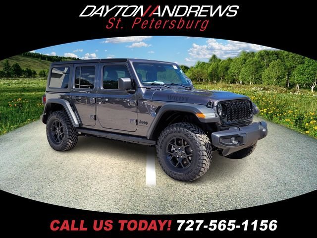 New 2025 Granite Crystal Metallic Clear-Coat Exterior Paint Jeep Willys image 1