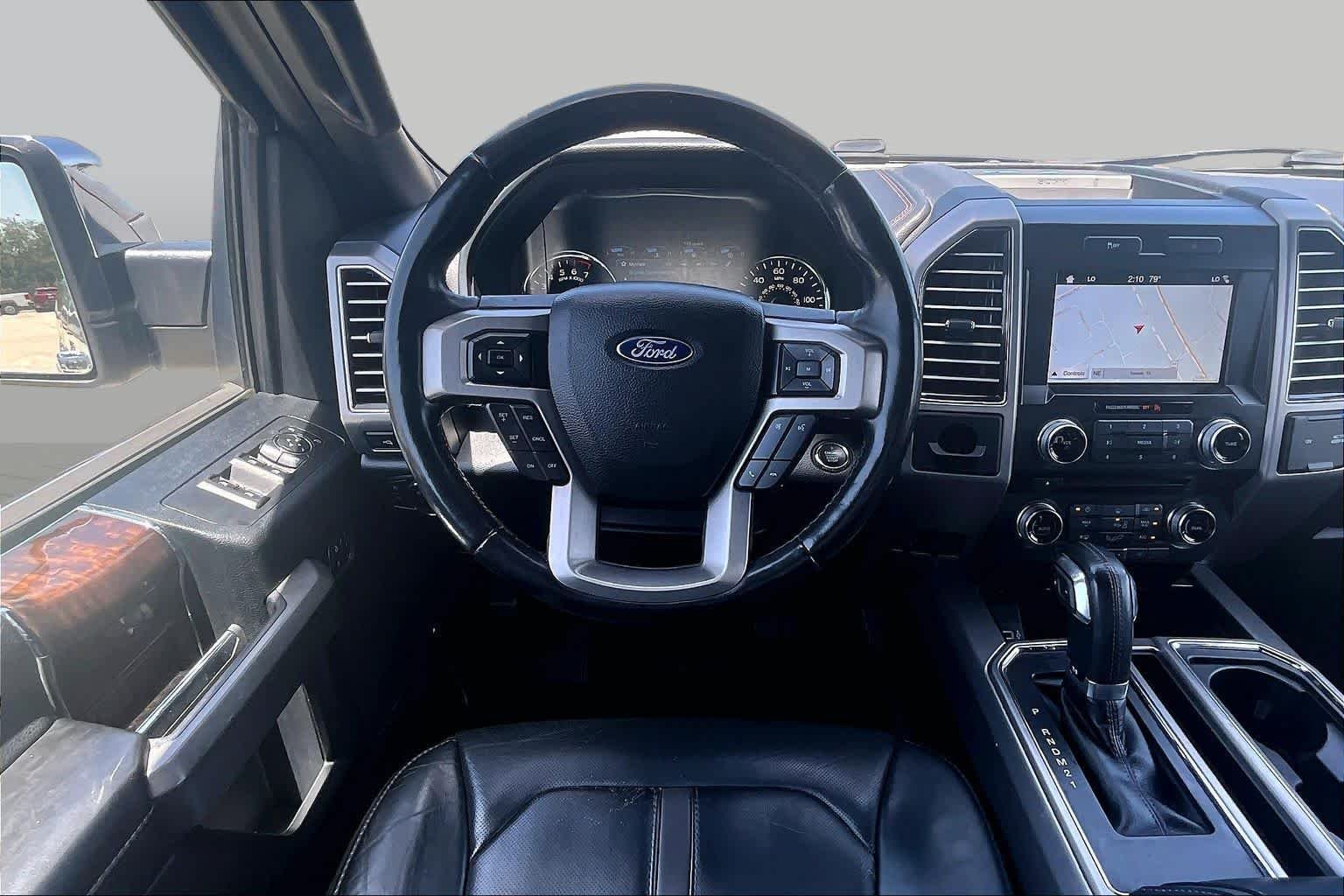 Used 2017 White Gold Ford Platinum image 6