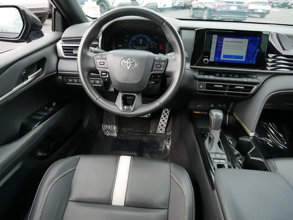 Certified Used 2025 Black Toyota SE image 12