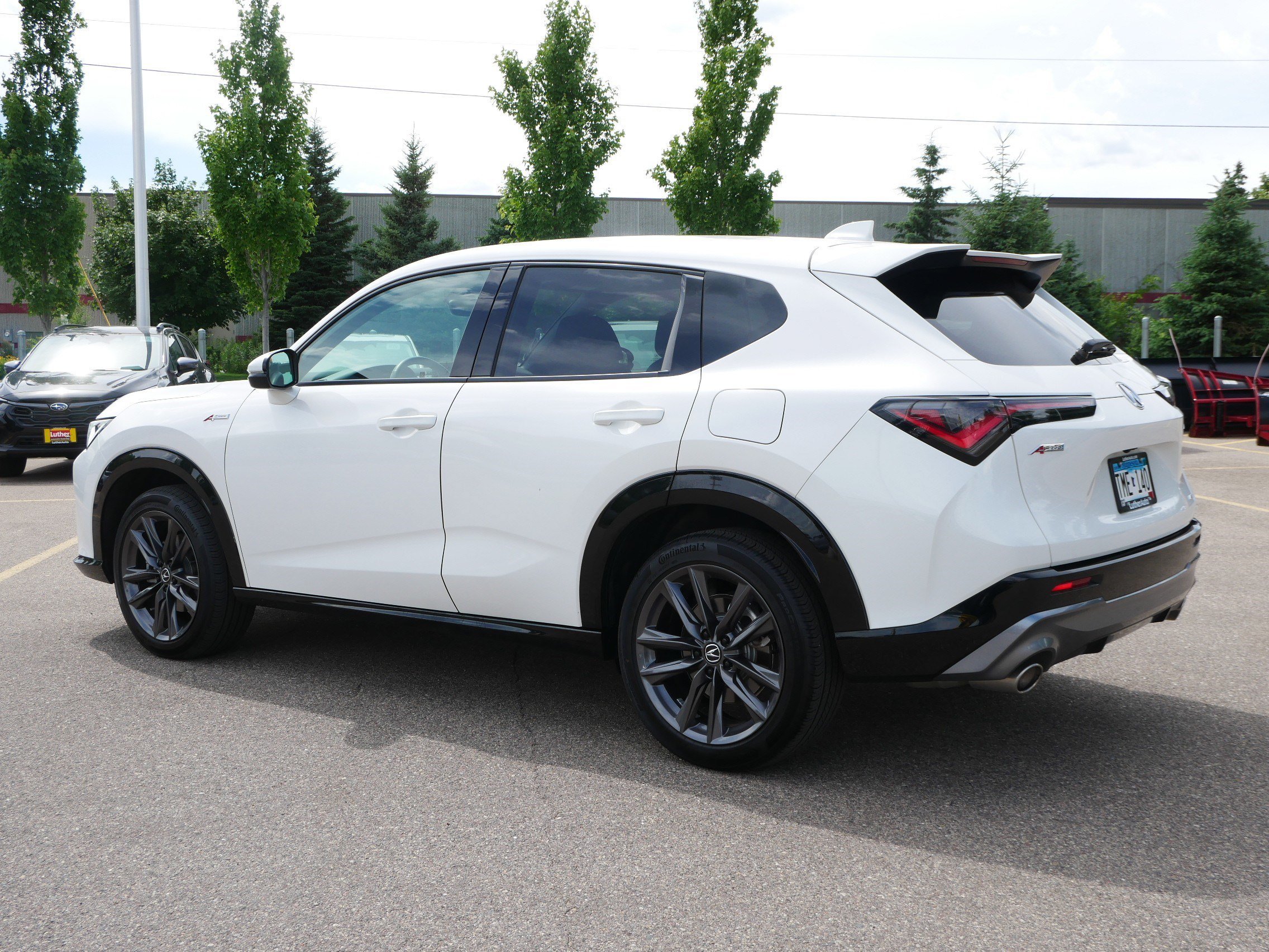 Used 2025 Platinum White Pearl Acura w/A-Spec Package image 5