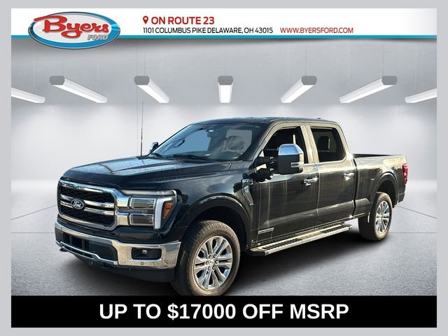 New 2025 Agate Black Metallic Ford Lariat image 1