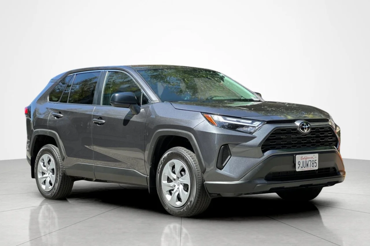 Used 2024 MAGNETIC GREY METALL Toyota LE image 7