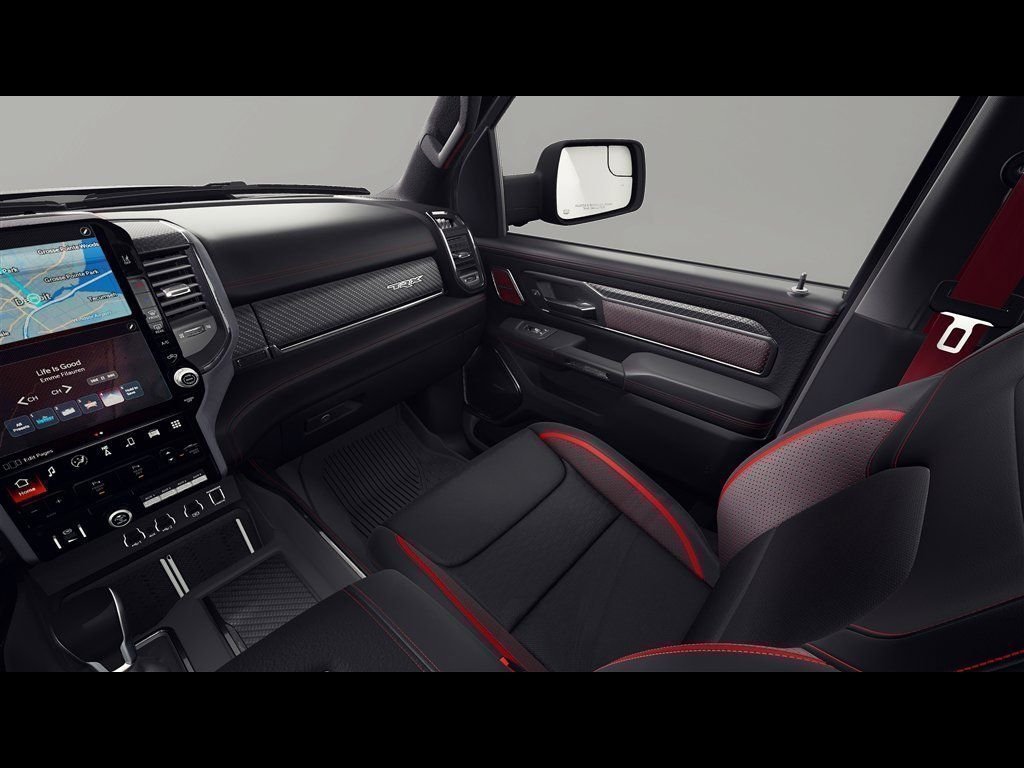 New 2027 Diamond Black Crystal Pearl-Coat Exterior Paint RAM TRX SRT image 7