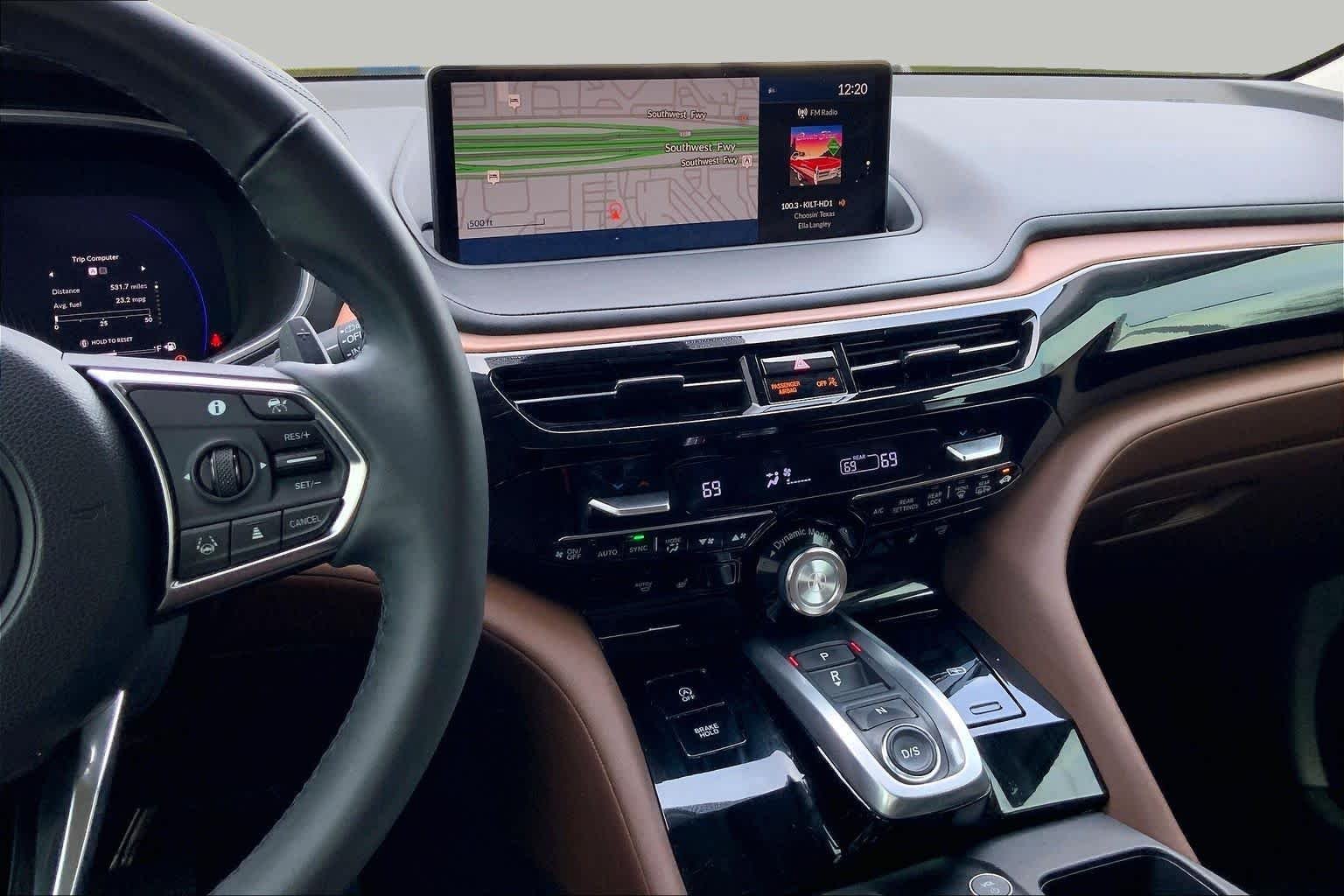 Used 2024 Platinum White Pearl Acura w/Technology Package image 9