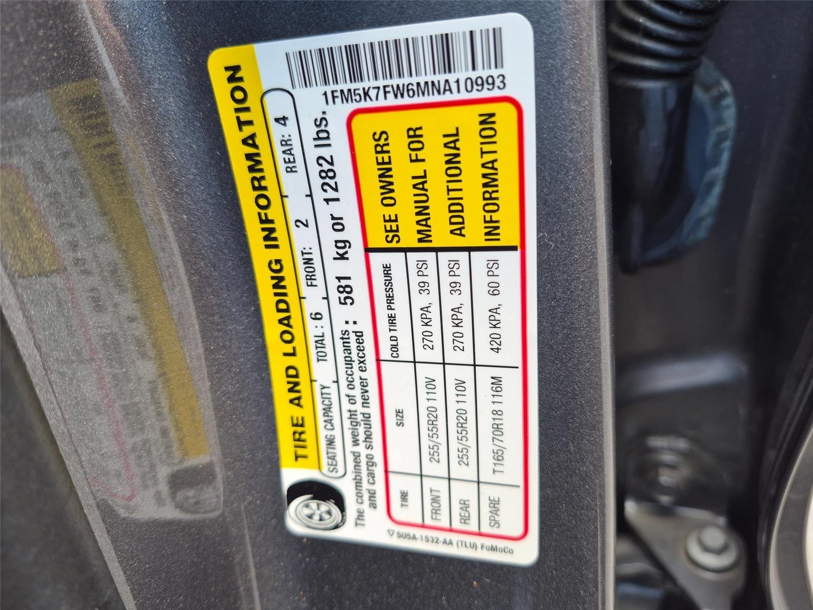 Used 2021 Carbonized Gray Metallic FORD LIMI image 14