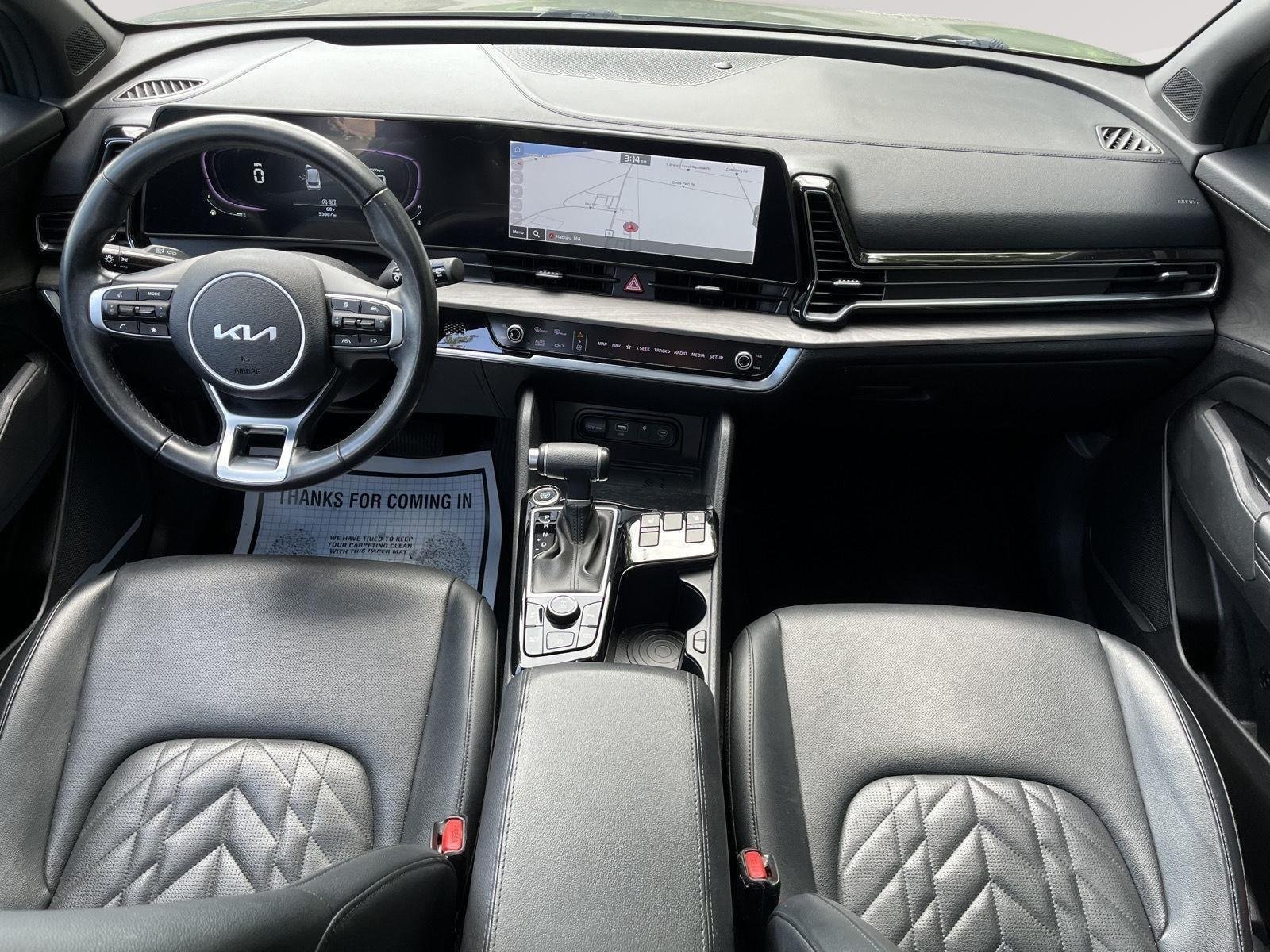 Used 2023 Jungle Green Kia X-Line image 16