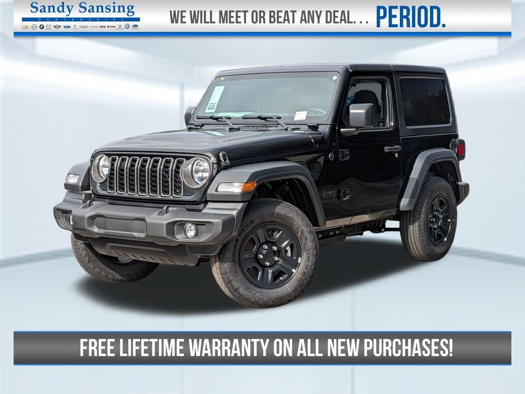 New 2026 Black Clear-Coat Exterior Paint Jeep Sport image 1