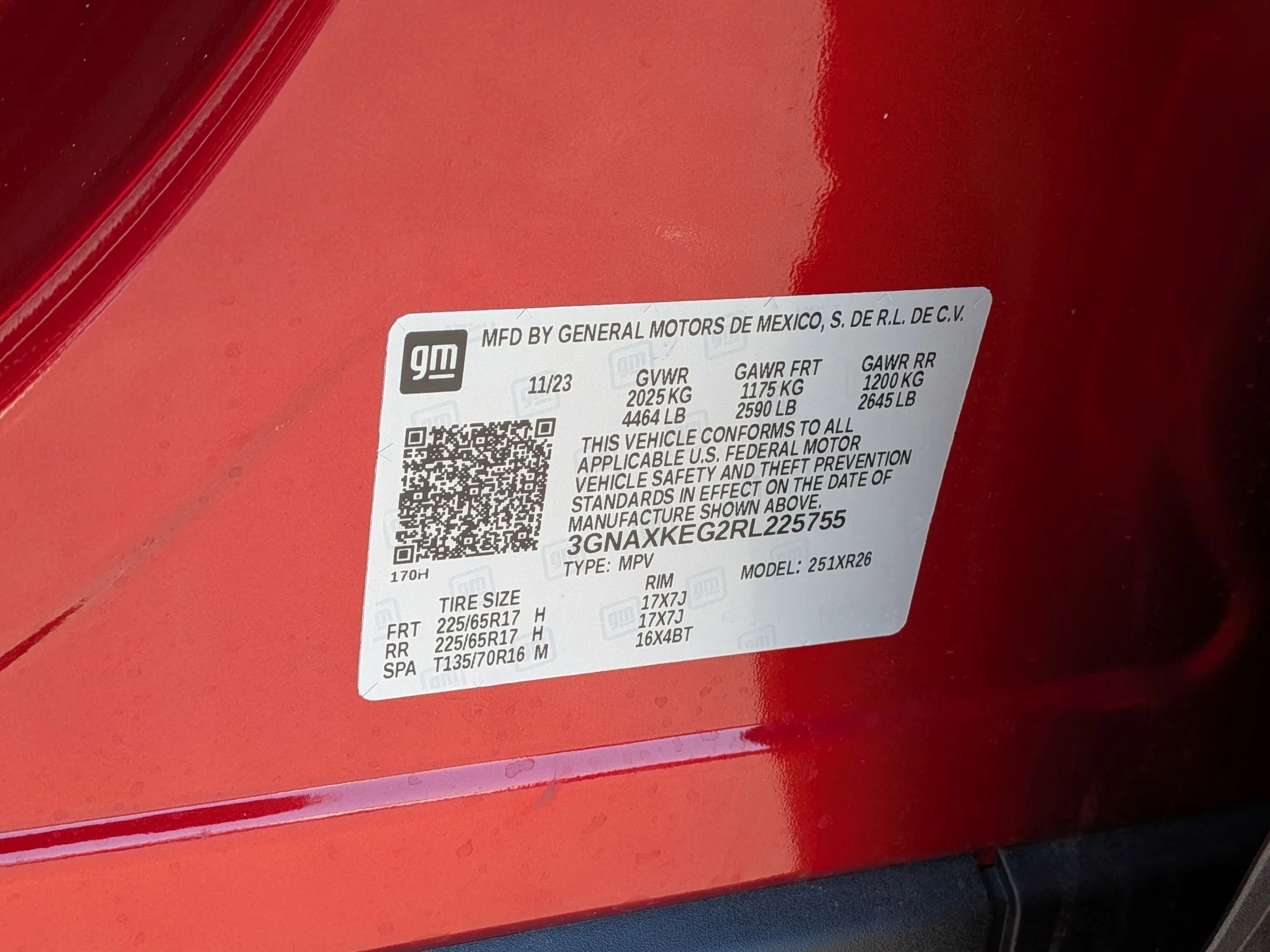 Used 2024 Radiant Red Tintcoat Chevrolet LT image 33