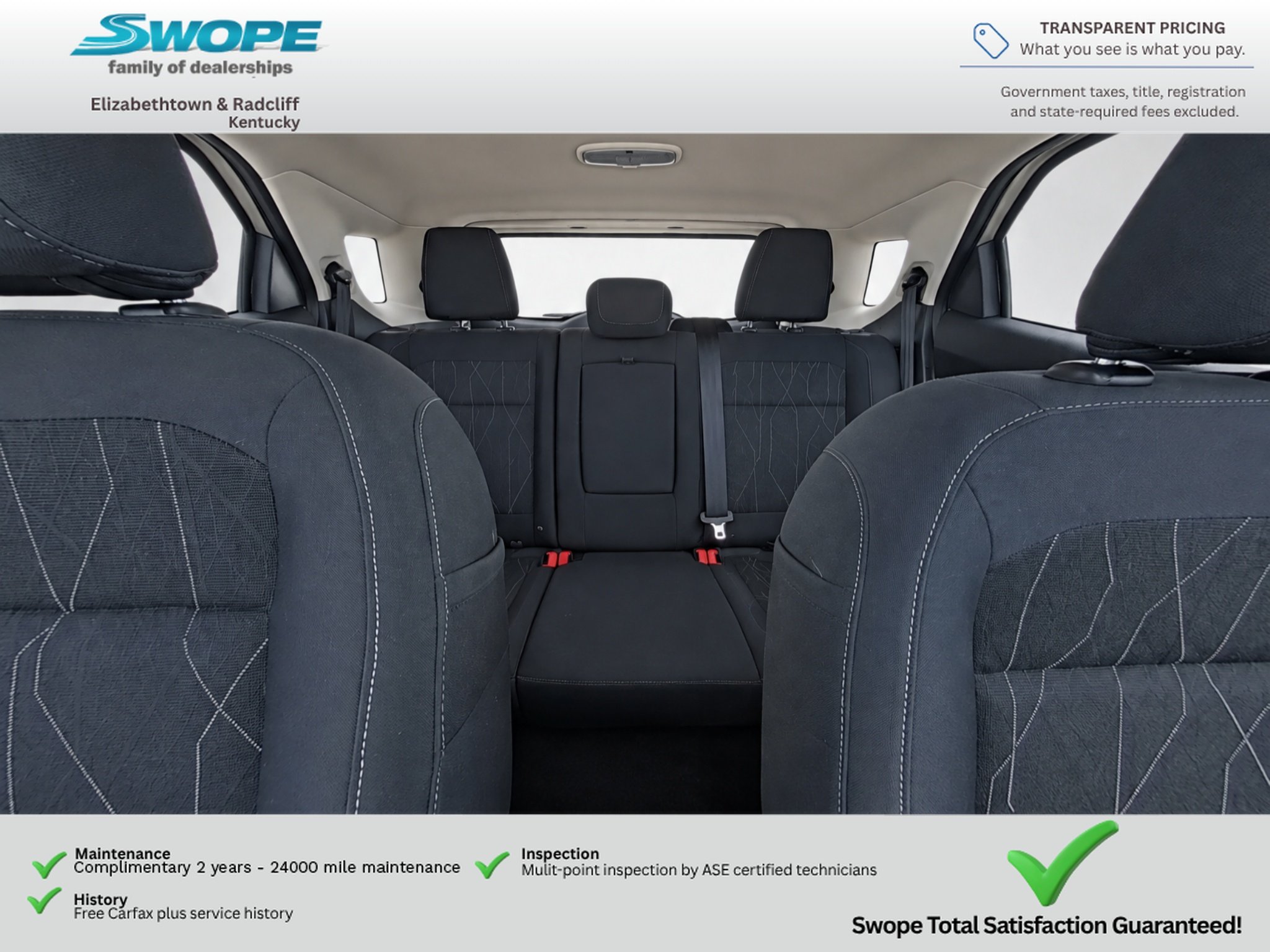 Used 2018 Diamond White Ford SE image 16
