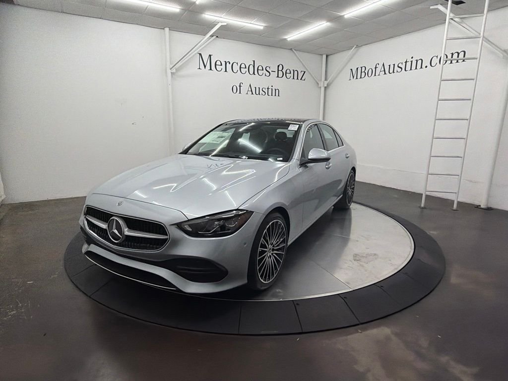 New 2026 Cirrus Silver Metallic Mercedes-Benz C 300 image 3