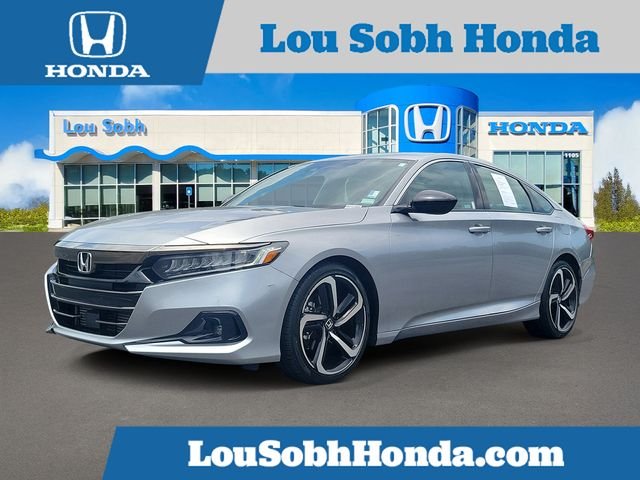 Certified Used 2022 Lunar Silver Metallic Honda Sport image 1