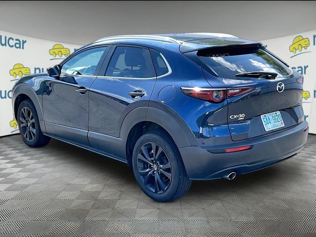 Used 2024 Deep Crystal Blue Mica Mazda 2.5 S Select Sport AWD image 4