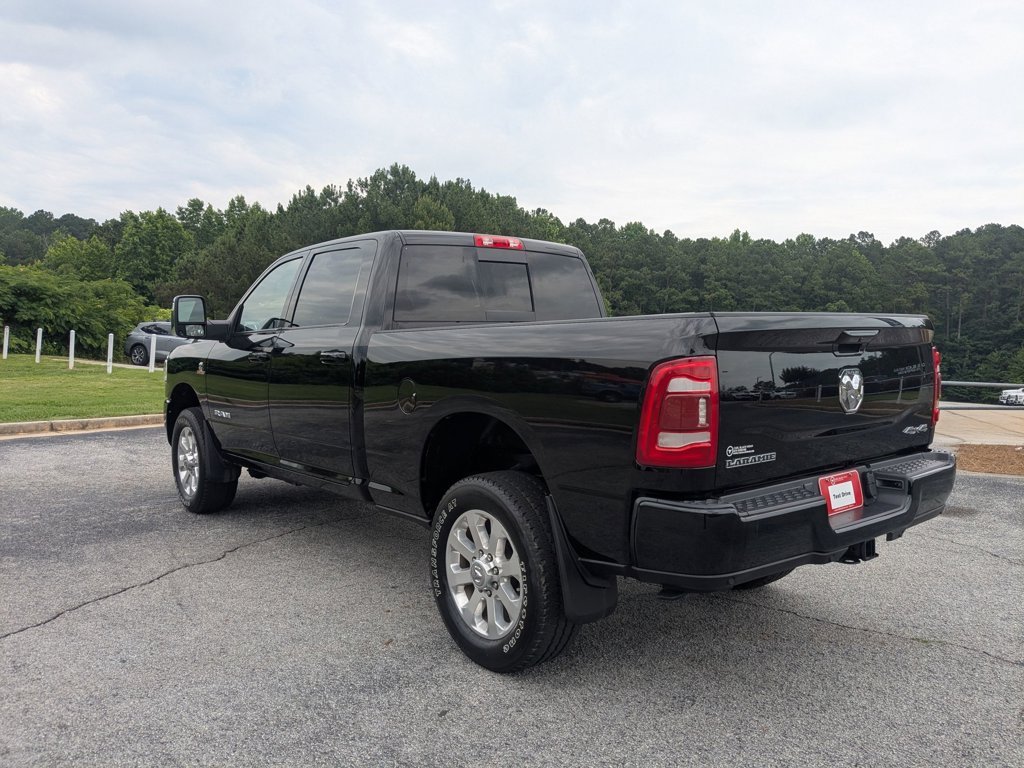Used 2023 Diamond Black Crystal Pearlcoat Ram Laramie image 7