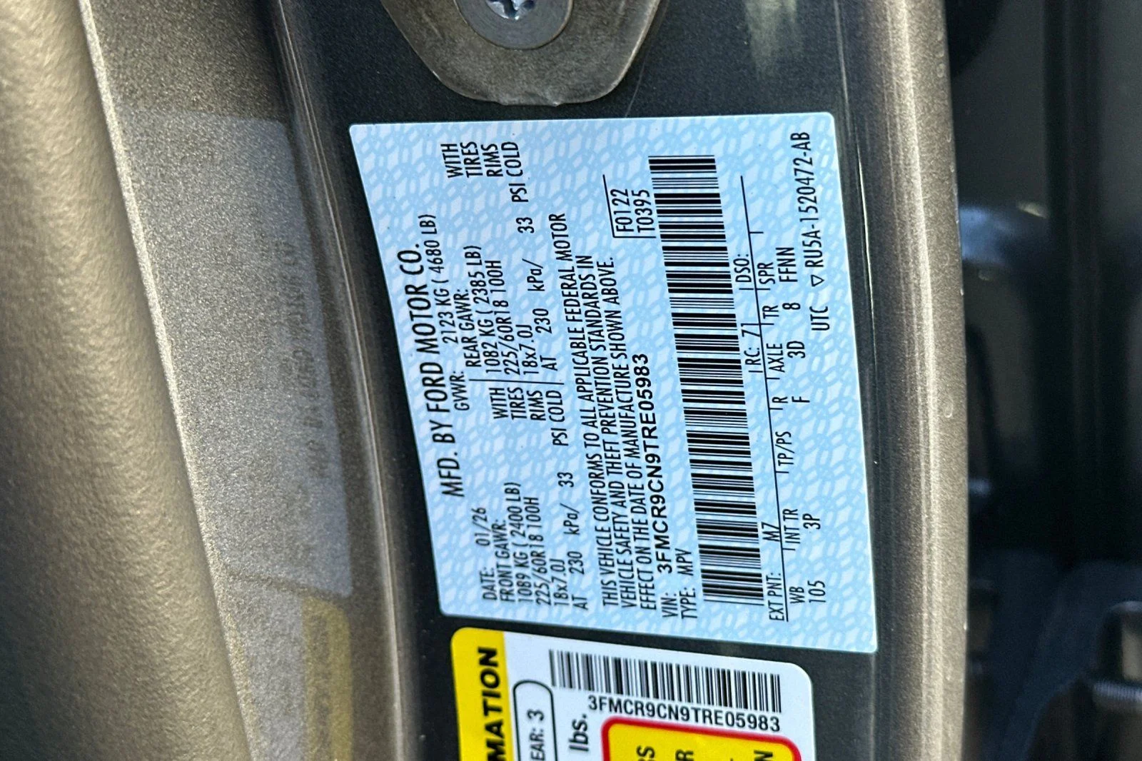 New 2026 Carbonized Gray Metallic Ford Outer Banks® image 28