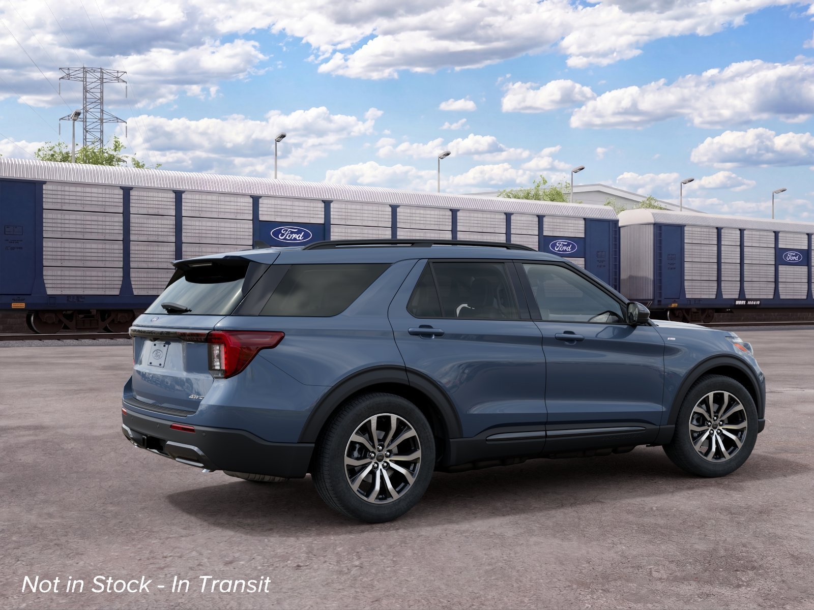 New 2027 Vapor Blue Metallic Ford ST-Line image 6