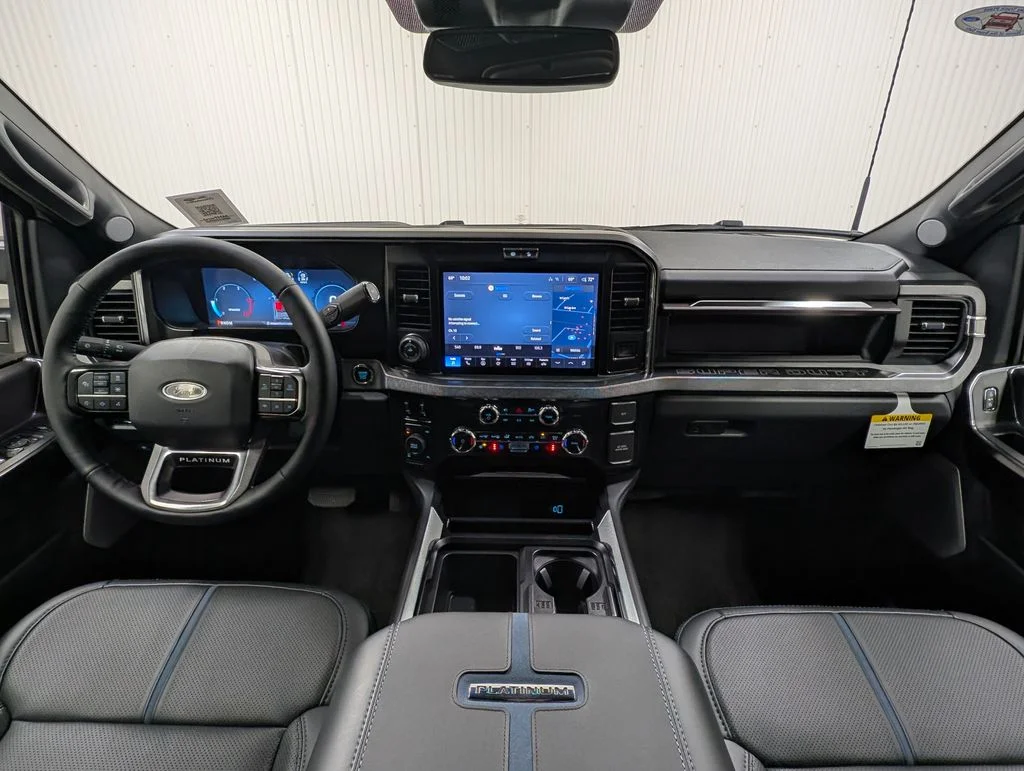 New 2026 Star White Metallic Tri-Coat Ford F-250® Platinum® image 3