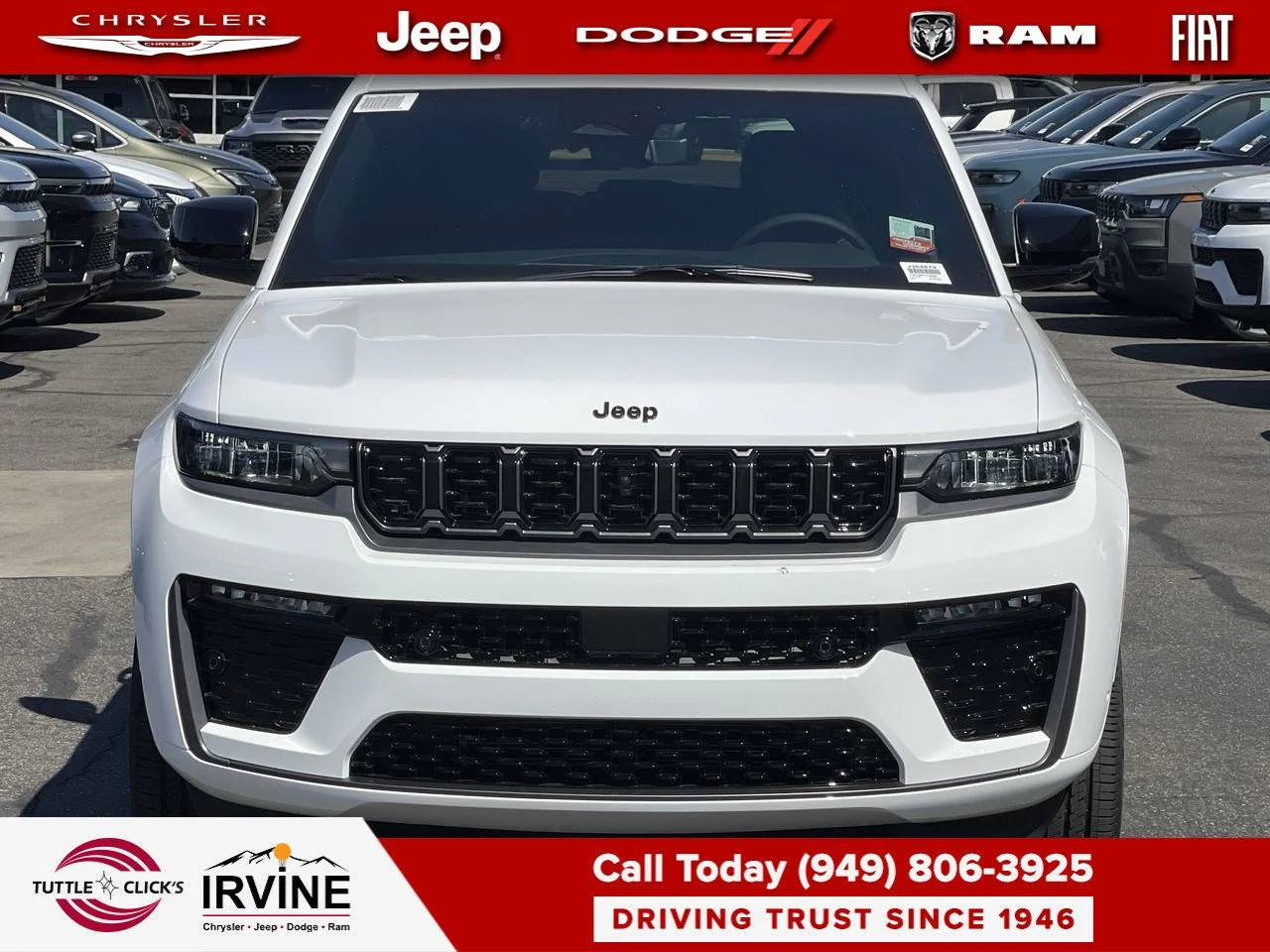 New 2027 Bright White Clear-Coat Paint Jeep Limited Reserve image 8