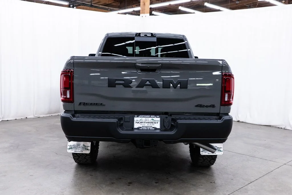 New 2026 Ceramic Gray Clear-Coat Exterior Paint RAM Rebel image 5