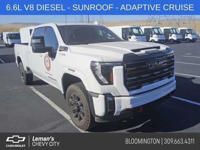 Used 2024 Summit White GMC AT4 image 1