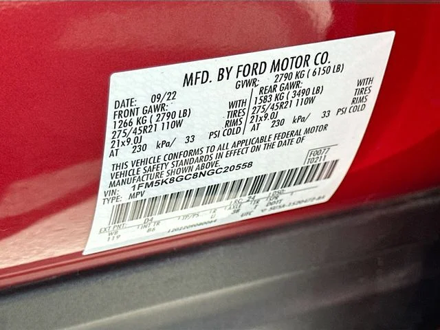 Used 2022 Red Ford ST image 32