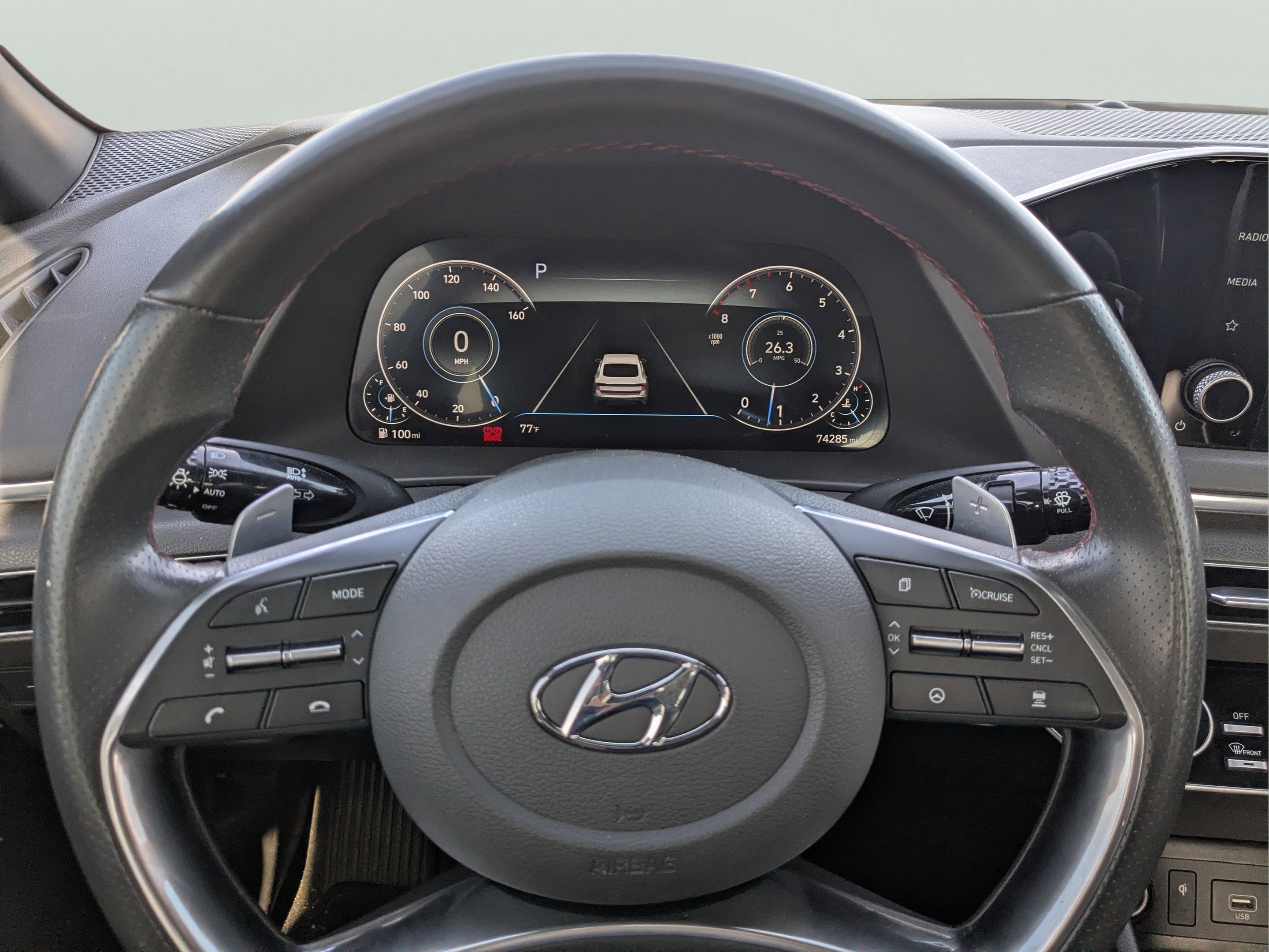 Used 2021 Shimmering Silver Pearl Hyundai SEL Plus image 26
