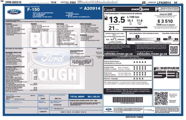 2020 Ford F-150 XL