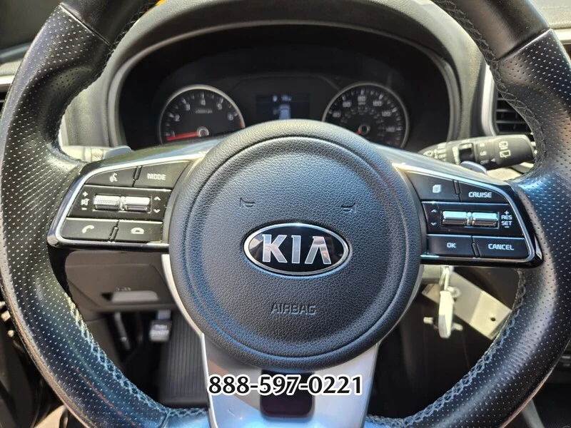 Used 2020 Black Cherry Pearl KIA S image 27