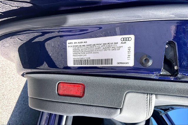 Used 2024 Blue Audi 45 S line Premium Plus image 35