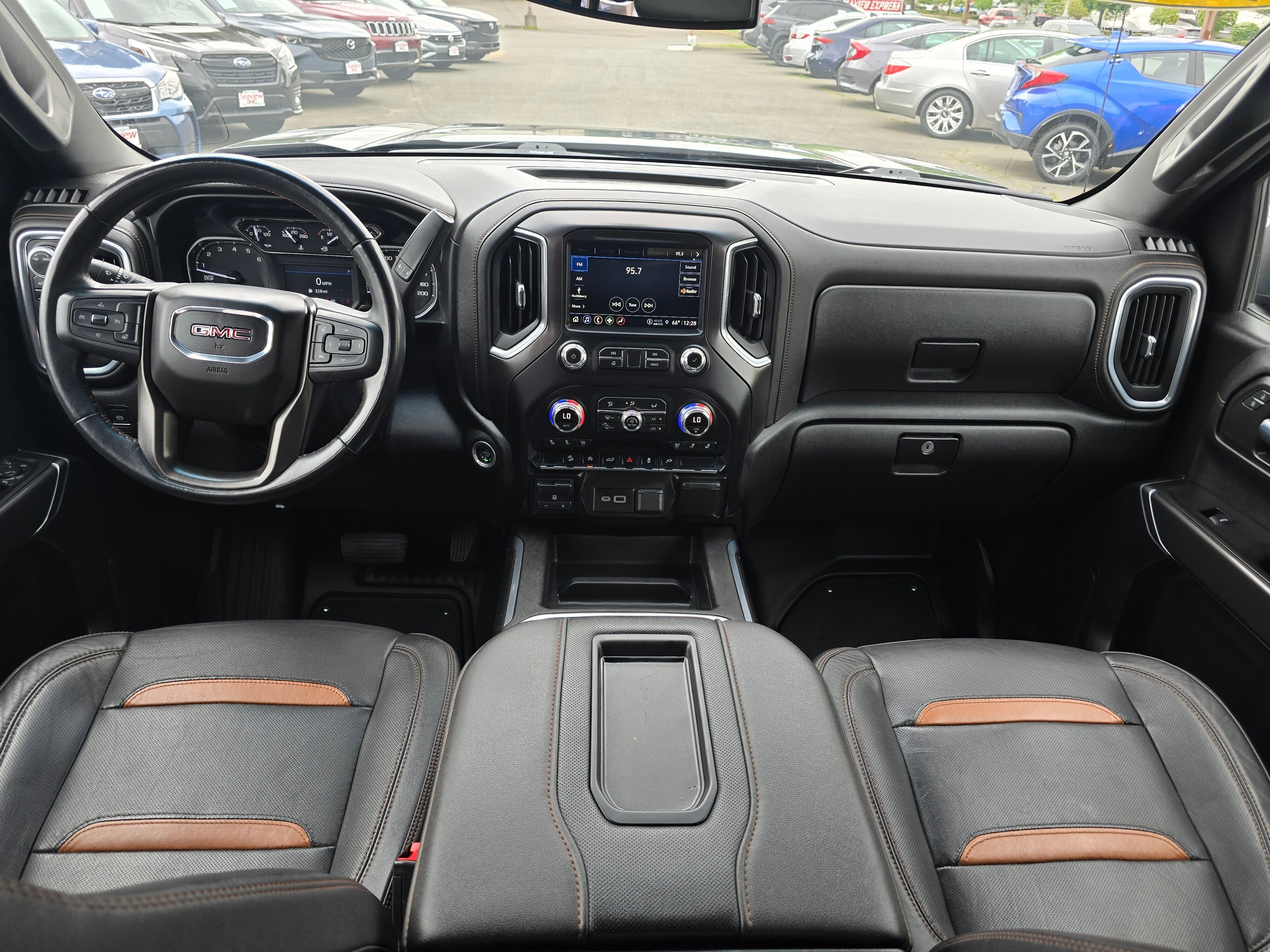 Used 2021 Dark Sky Metallic GMC AT4 image 18