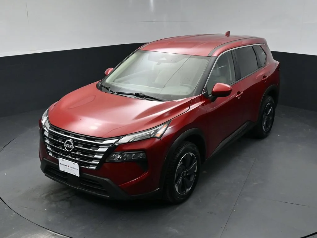 Certified Used 2025 Red Nissan SV image 36