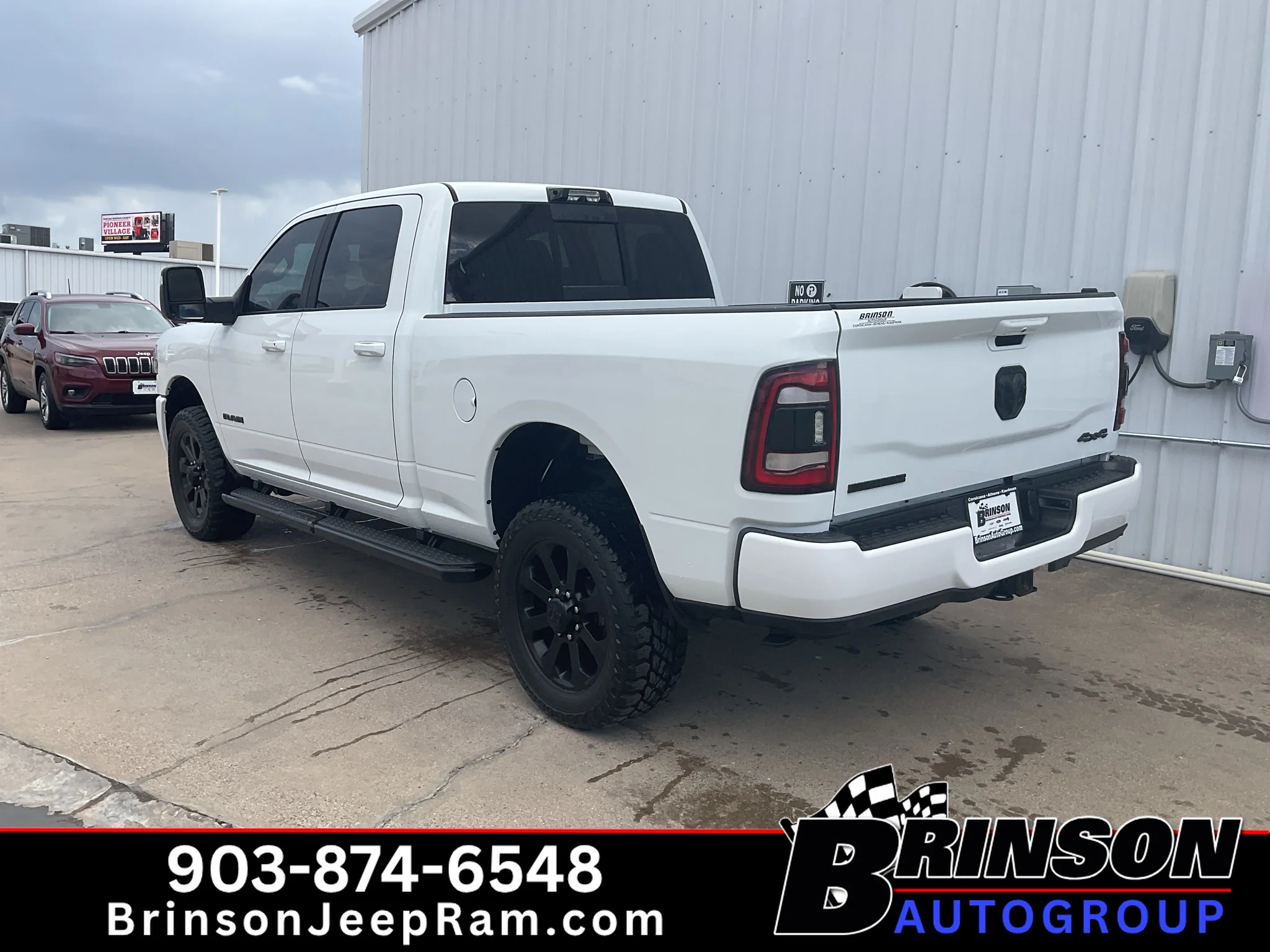 Used 2024 Bright White Clearcoat Ram Big Horn image 5
