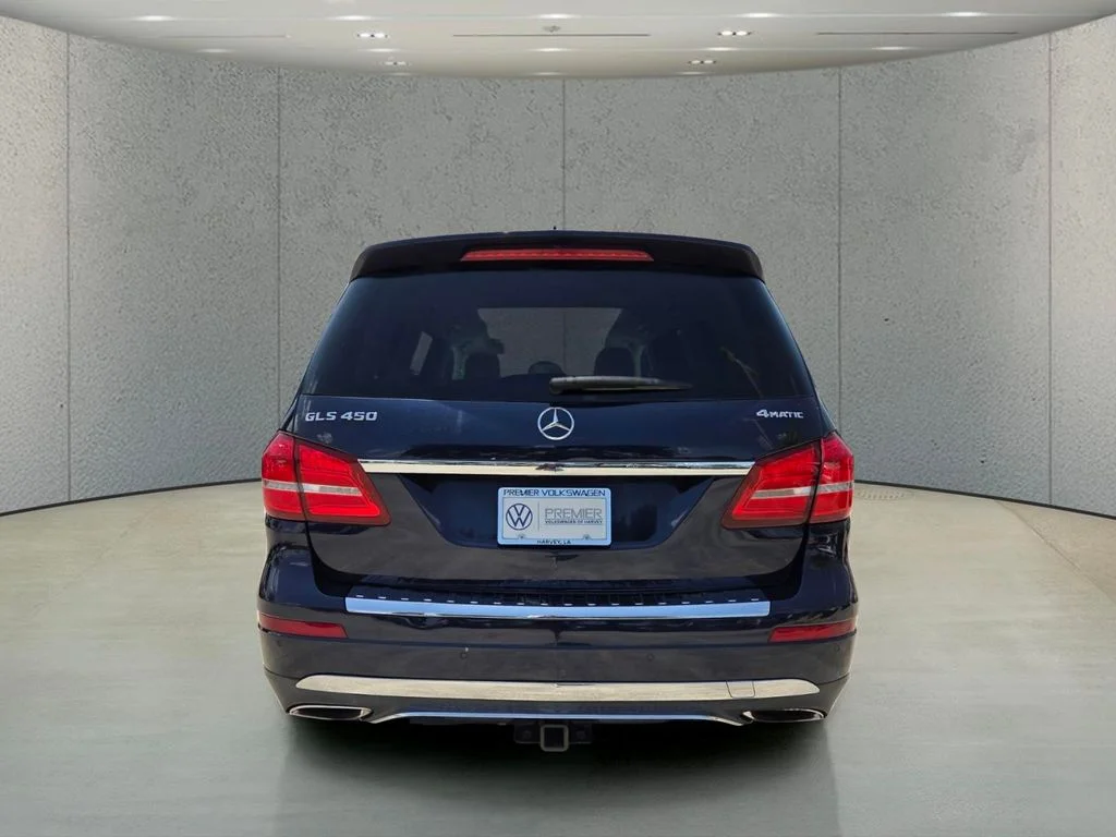 Used 2017 Blue Mercedes-Benz GLS 450 image 4