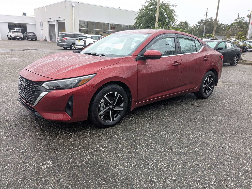 Certified Used 2025 Scarlet Ember Tintcoat Nissan SV image 10
