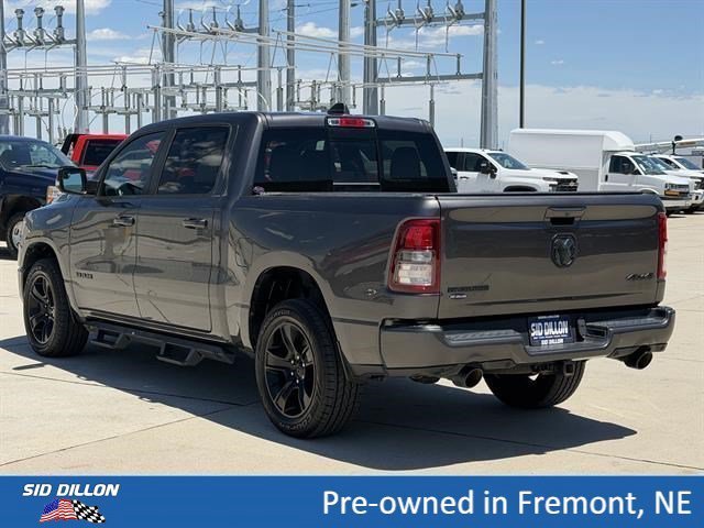 Used 2021 Granite Crystal Metallic Clearcoat Ram Big Horn image 7