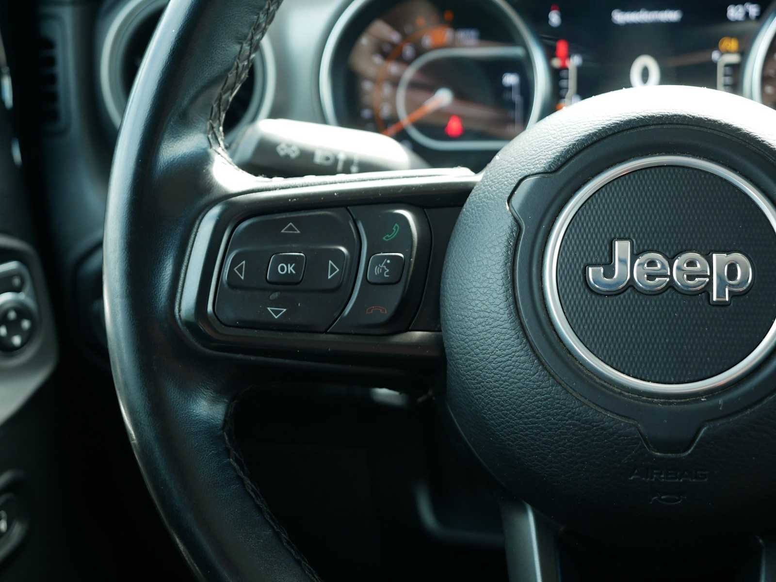 Used 2021 Black Clearcoat Jeep Unlimited Willys image 20