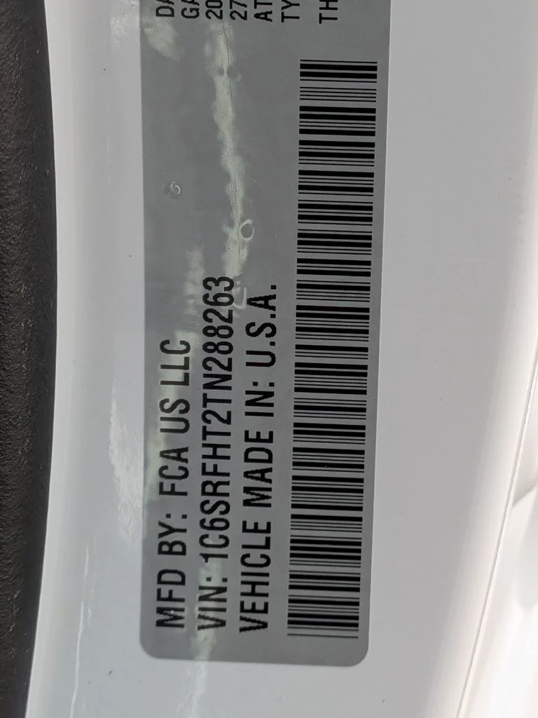 New 2026 White Ram Limited image 27