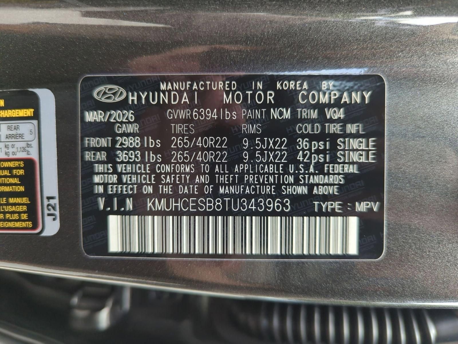 New 2026 Makalu Gray Genesis 2.5T PRESTIGE image 15