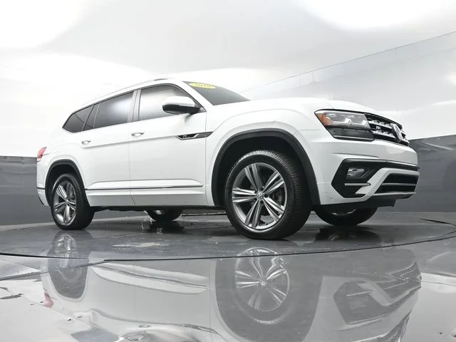 Used 2019 White Volkswagen 3.6L V6 SE image 50