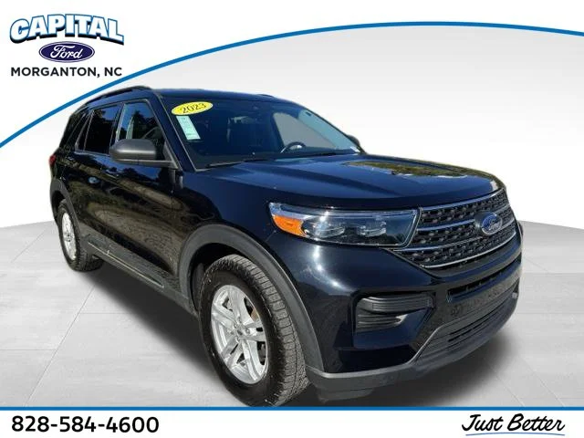 Used 2023 Black Ford XLT image 1