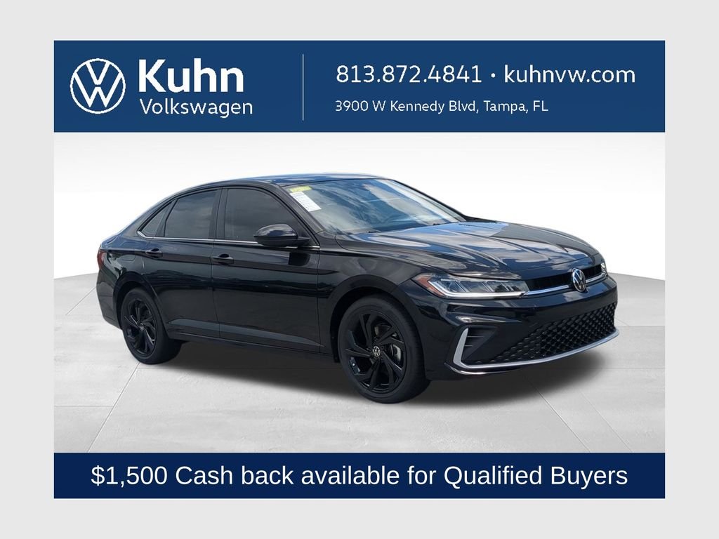 New 2026 Black Volkswagen 1.5T SE image 1