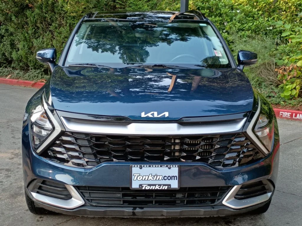 Used 2023 Blue Kia EX image 12