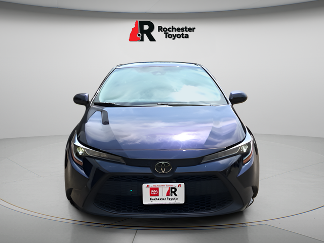 Used 2021 Blue Toyota LE image 3